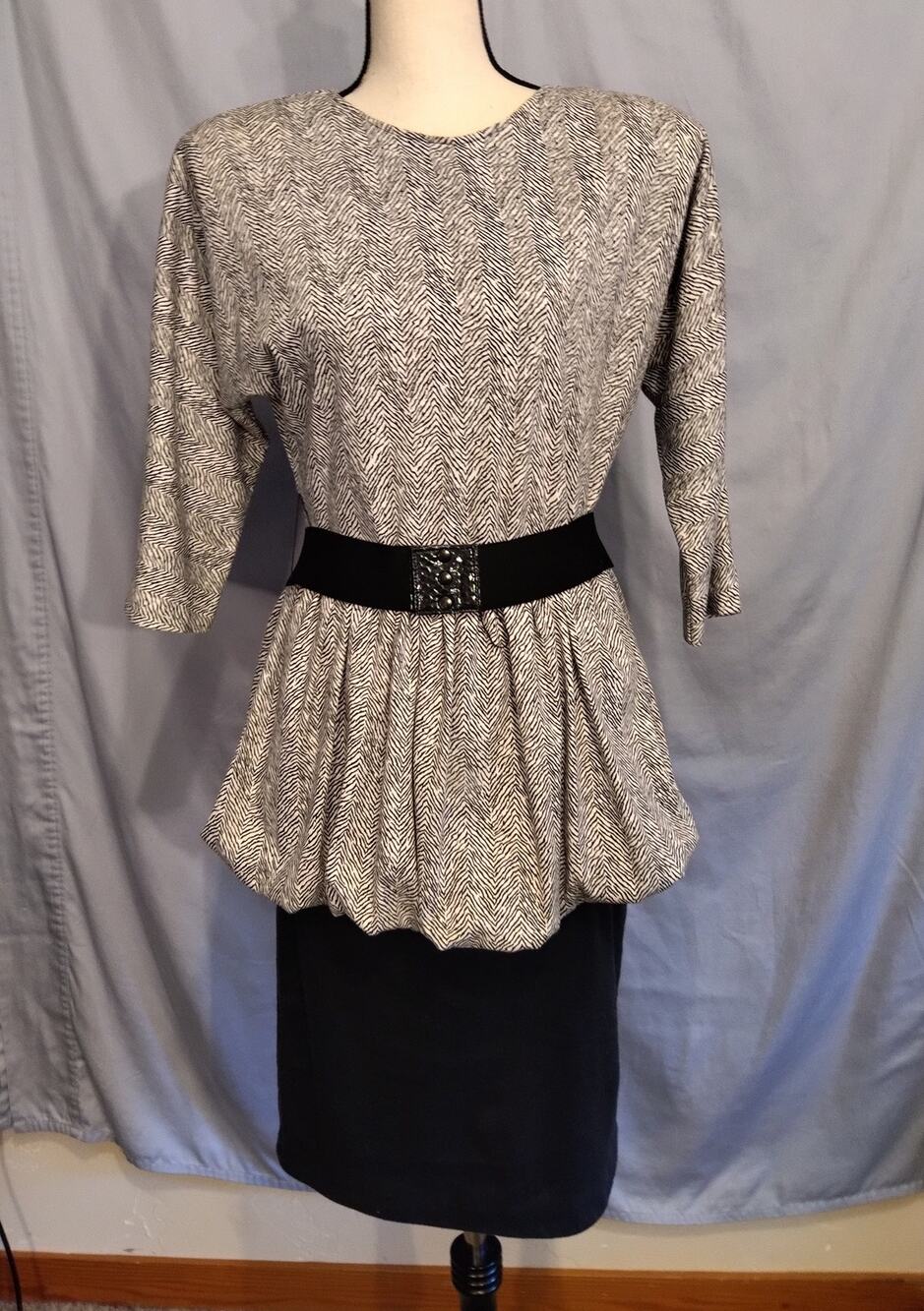 All That Jazz Vintage 80s Party Dress